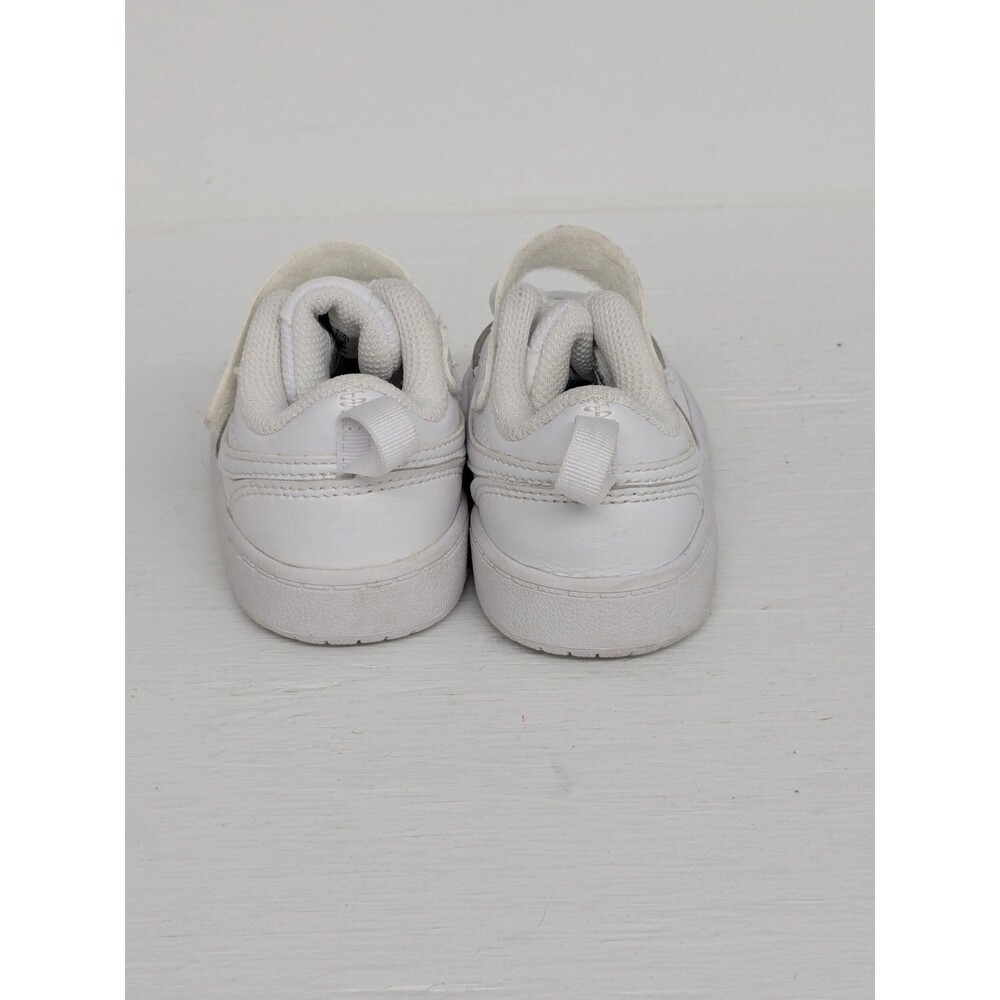 NIKE AIR FORCE 1 LOW RISE WHITE/WHITE SNEAKERS SHOES UNISEX  SIZE 5C TODDLER - Picture 4 of 6